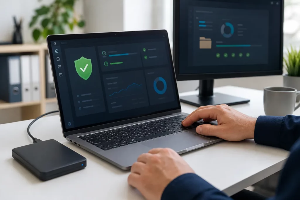 Client Management mit Virenschutz, Update- und Backup-Überwachung