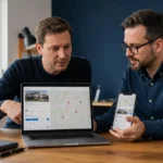 Kleines Unternehmen optimiert sein Google Unternehmensprofil für lokale Sichtbarkeit