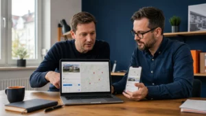 Kleines Unternehmen optimiert sein Google Unternehmensprofil für lokale Sichtbarkeit