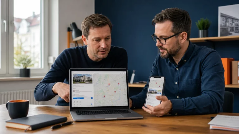 Kleines Unternehmen optimiert sein Google Unternehmensprofil für lokale Sichtbarkeit