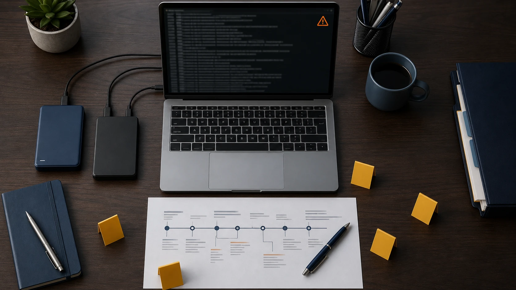 Beweise und Sicherungen werden vor der Bereinigung eines WordPress-Hacks dokumentiert